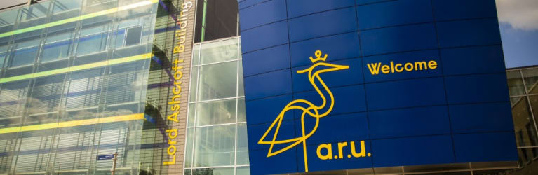 University Logo logo for Anglia Ruskin University ARU
