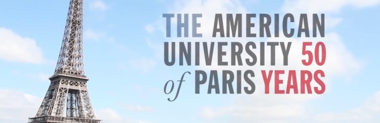 University Logo logo for The American University of Paris