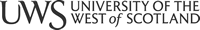 University logo for University of the West of Scotland