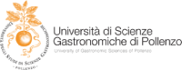 University logo for University of Gastronomic Sciences