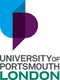 University logo for University of Portsmouth London