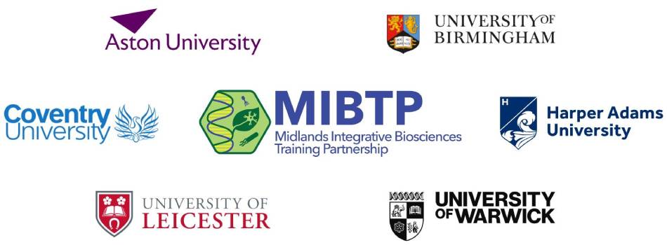 Midlands Integrative Biosciences Training Partnership (MIBTP) Funded PhD Studentships Midlands Integrative Biosciences Training Partnership (MIBTP) Funded PhD Studentships