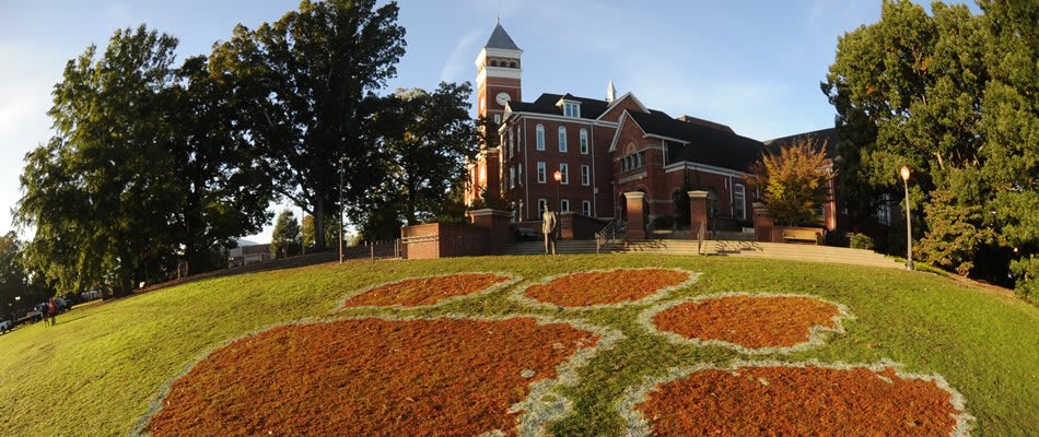 University Logo logo for Clemson University is known internationally for its emphasis on collaboration, focus, and a culture that encourages faculty and students to embrace bold ideas