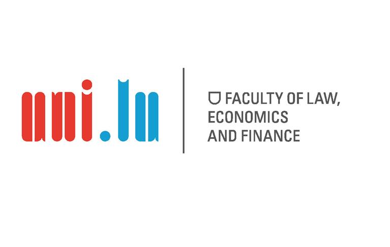 Faculty of Law, Economics and Finance Logo