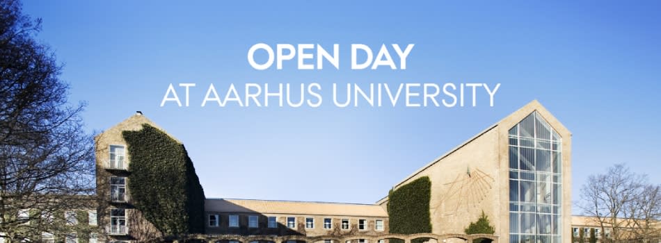 Virtual Open Day at Aarhus University