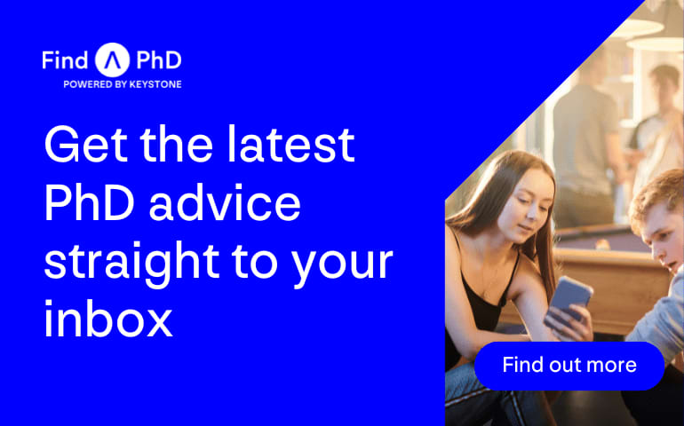 Get the latest PhD advice straight to your inbox