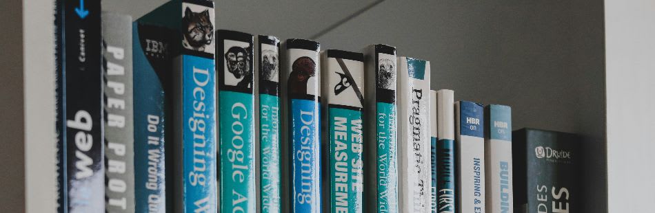 Shelf of books