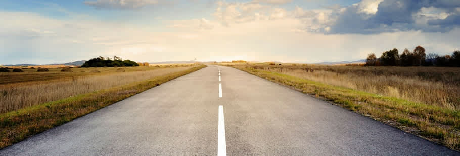 Open road