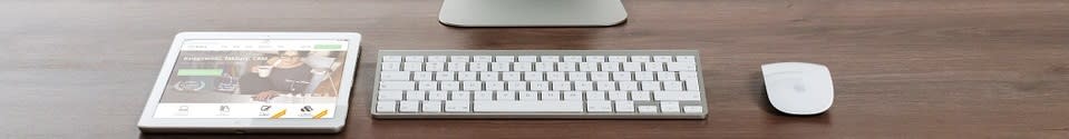 Tablet computer, keyboard and mouse