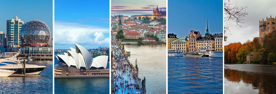 5 cities image