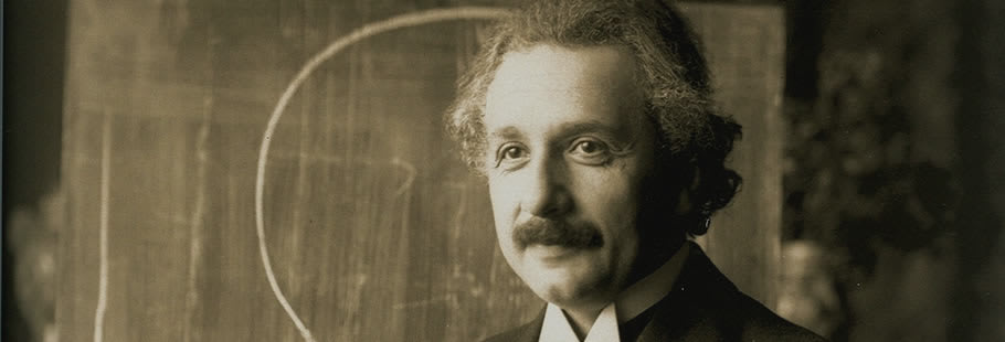 Photograph of Albert Einstein