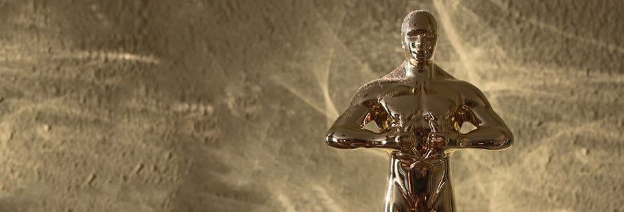 Close up of an award