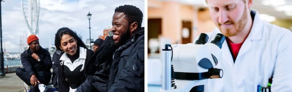 Strive for more - be part of the future with a postgraduate degree from Portsmouth Strive for more - be part of the future with a postgraduate degree from Portsmouth