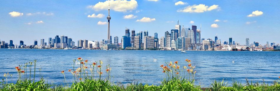 Toronto from across the river