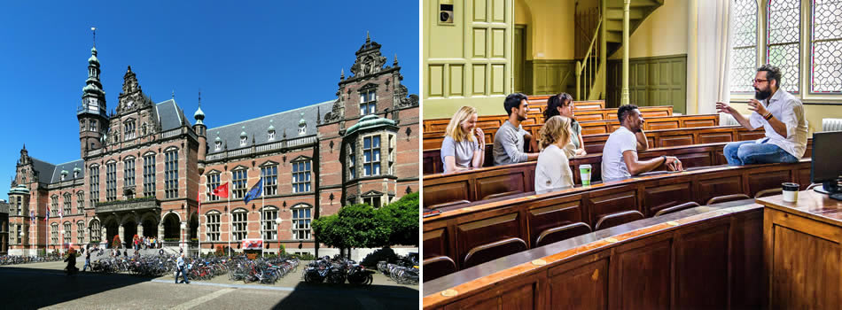 The University of Groningen is one of the oldest universities in the Netherlands